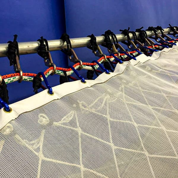 ScafPanel rigging close up ScafPanel rigging close up