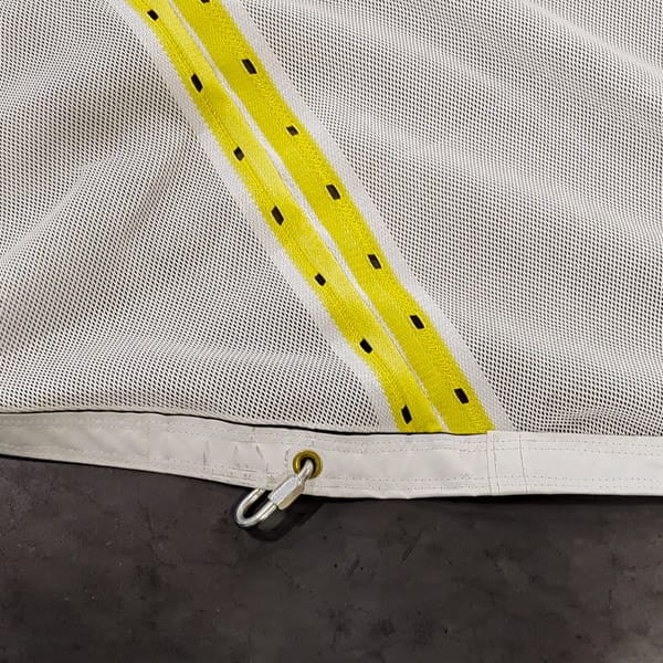 ScafPanel seam close up. ScafPanel seam close up.